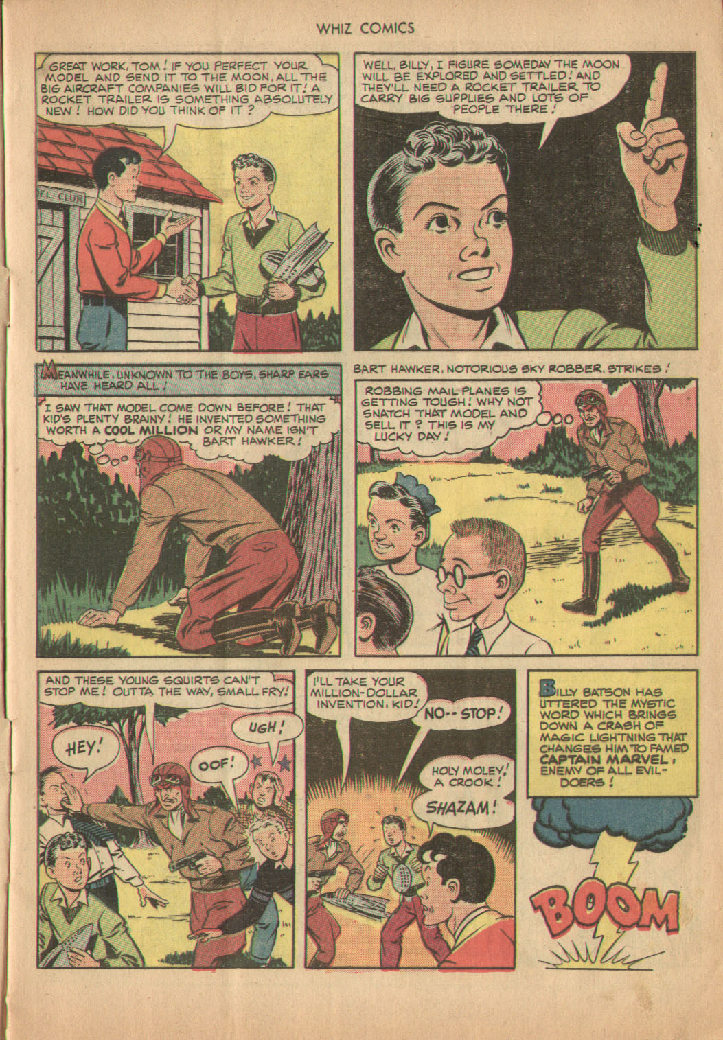 Read online WHIZ Comics comic -  Issue #120 - 5