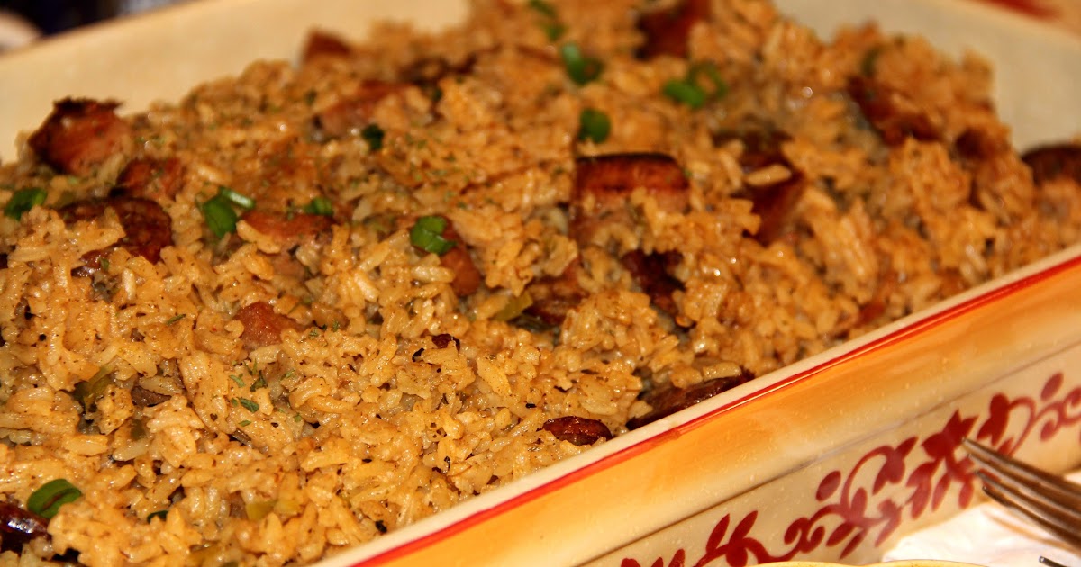 Deep South Dish Pork and Andouille Sausage Jambalaya