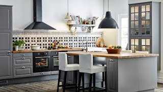 Cocina en color gris diseño cocina gris