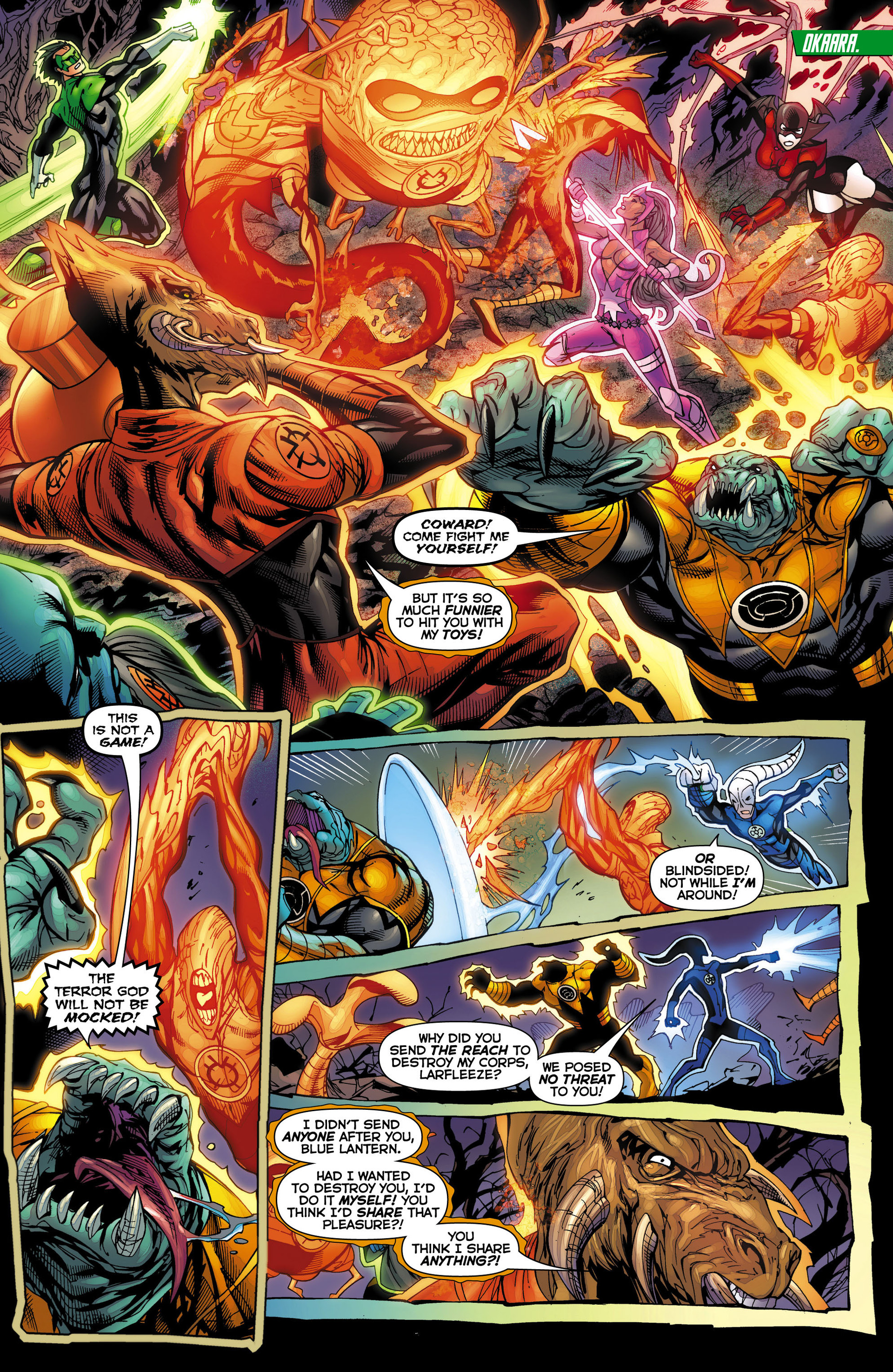 Read online Green Lantern: New Guardians comic -  Issue #11 - 13
