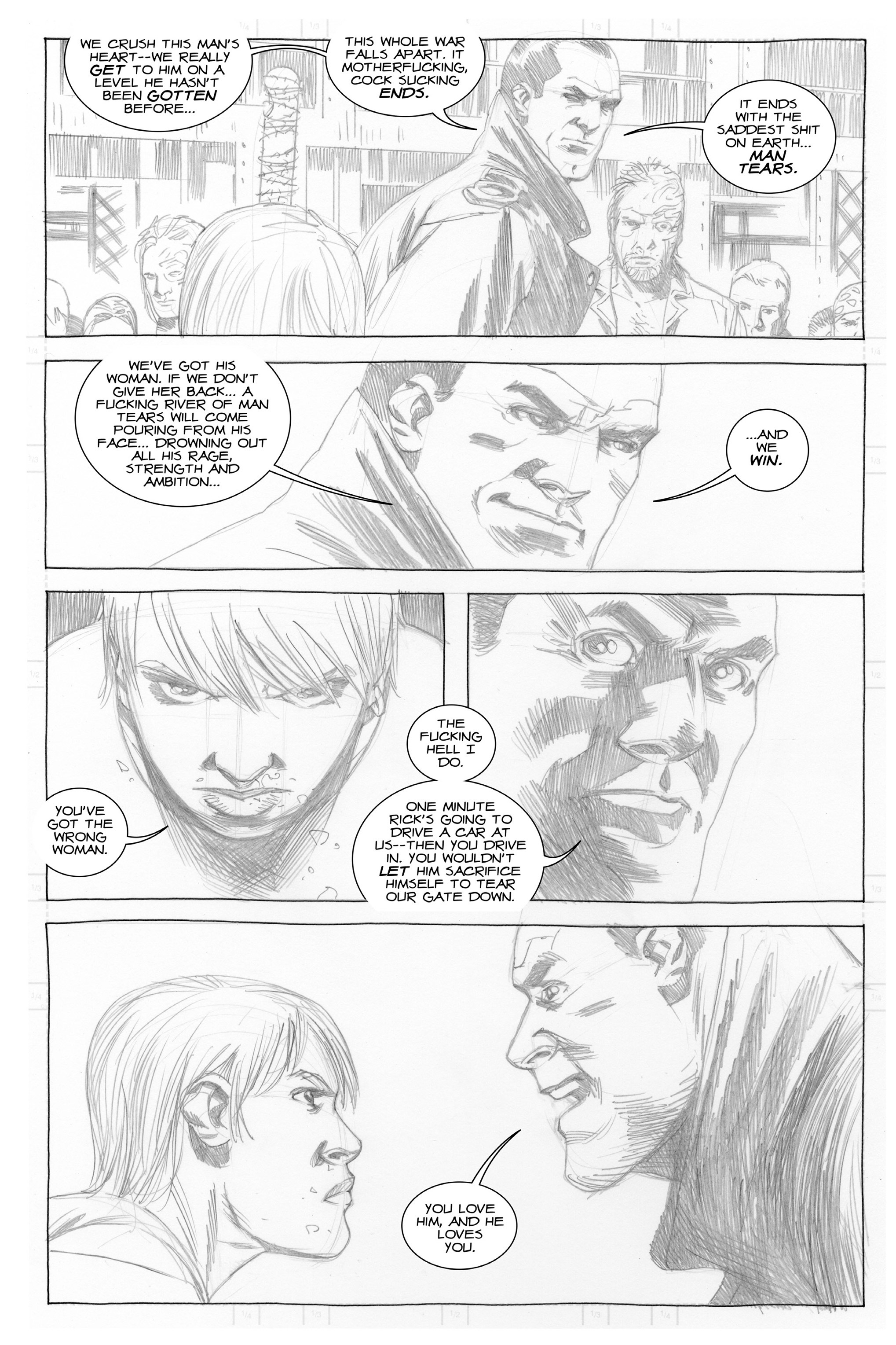 The Walking Dead issue All Out War Artist Proof Edition - Page 48