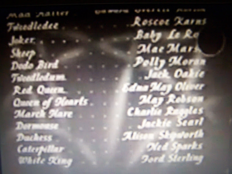 Alice In Wonderland 1933 Cast Credits #2