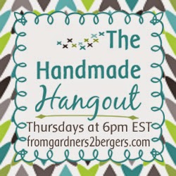 Handmade Hangout Linky Party: from g2b
