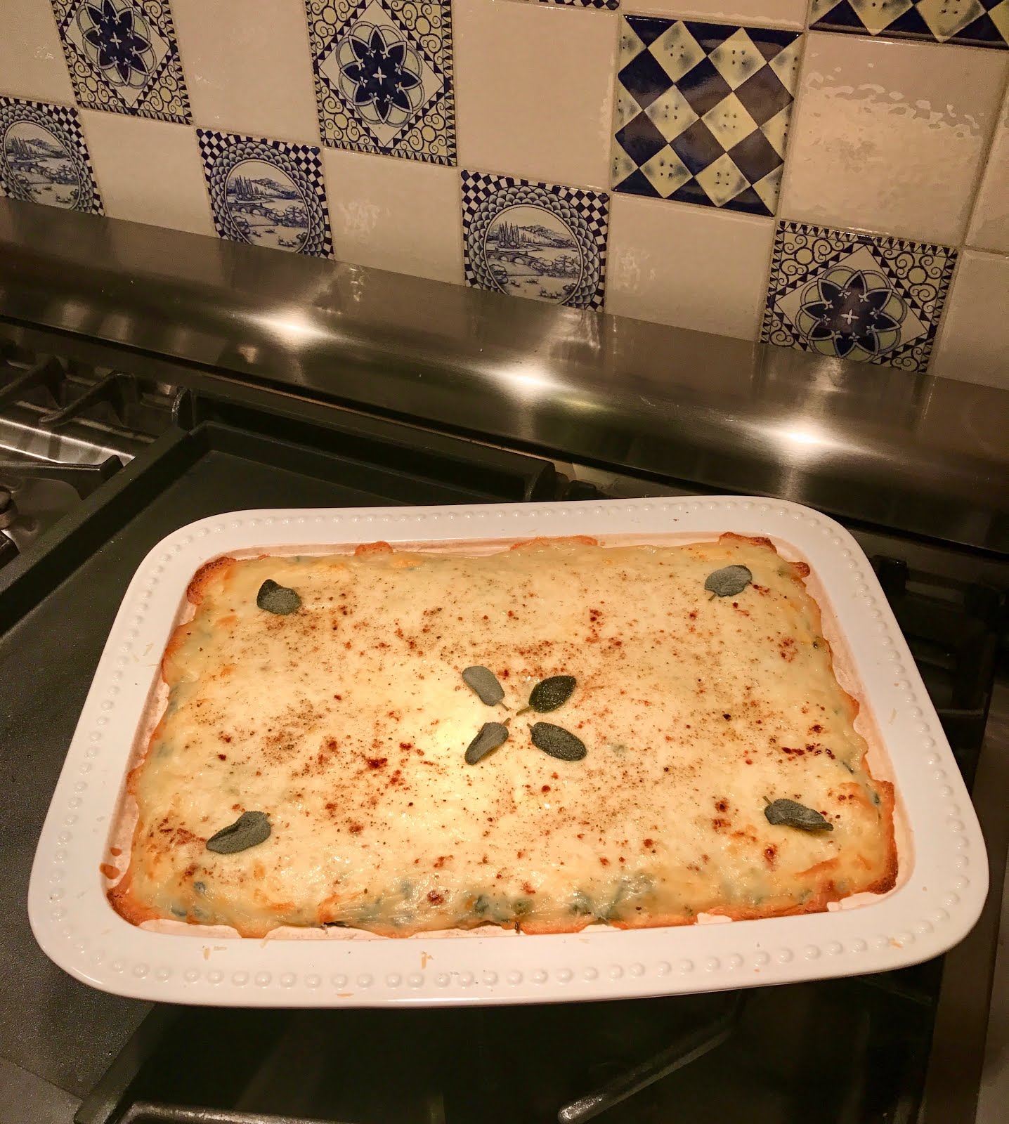 Autumn Inspired Vegetable Lasagna