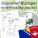 Discover Europe Notebooking Packet