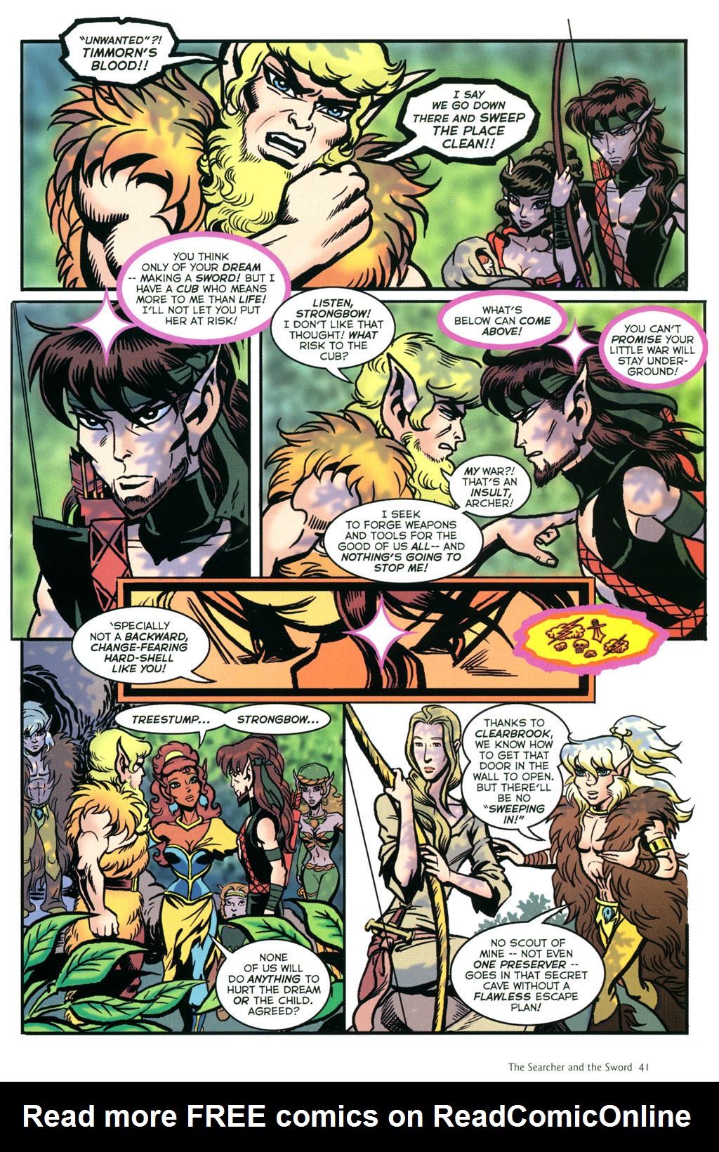 Read online Elfquest: The Searcher and the Sword comic -  Issue # TPB - 42