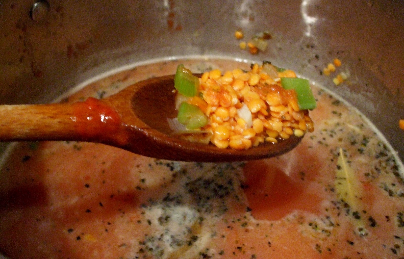 The Woodchuck Vegan: Lentil Spinach Soup