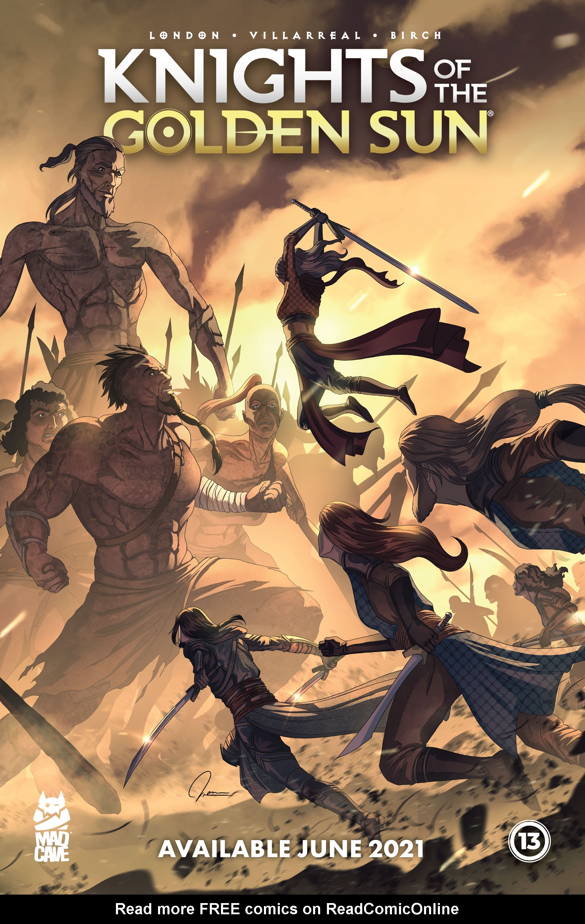 Read online Knights of the Golden Sun comic -  Issue #12 - 25