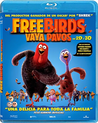 Free Birds 2013 Dual Audio [Hindi Eng] 720p BluRay 700mb