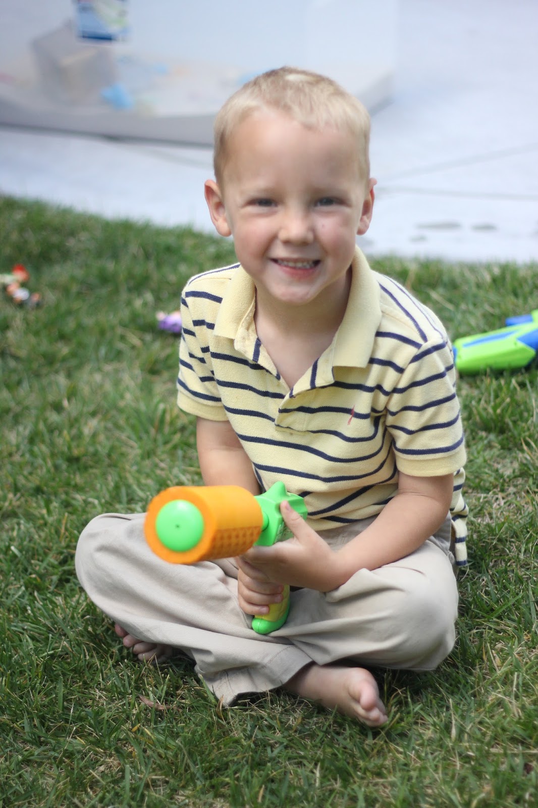 Toddler Approved! LEGO Minifigure Knock Down Game