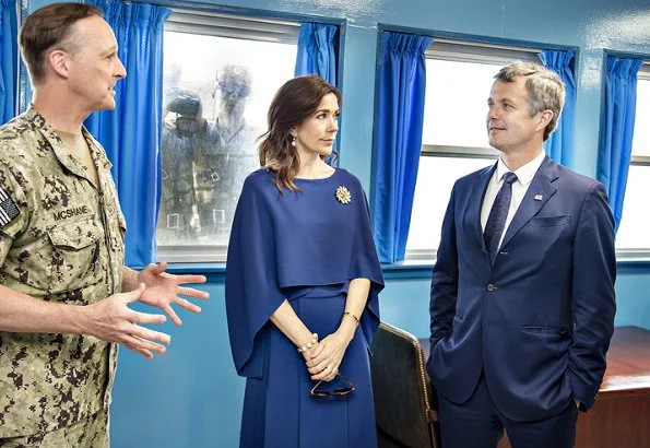 Crown Princess Mary wore Vionnet cape dress: fashion, style and exclusivity for this French brand by Madeleine Vionnet