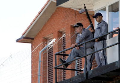 The Huntsville Unit, where Texas carries out its executions.