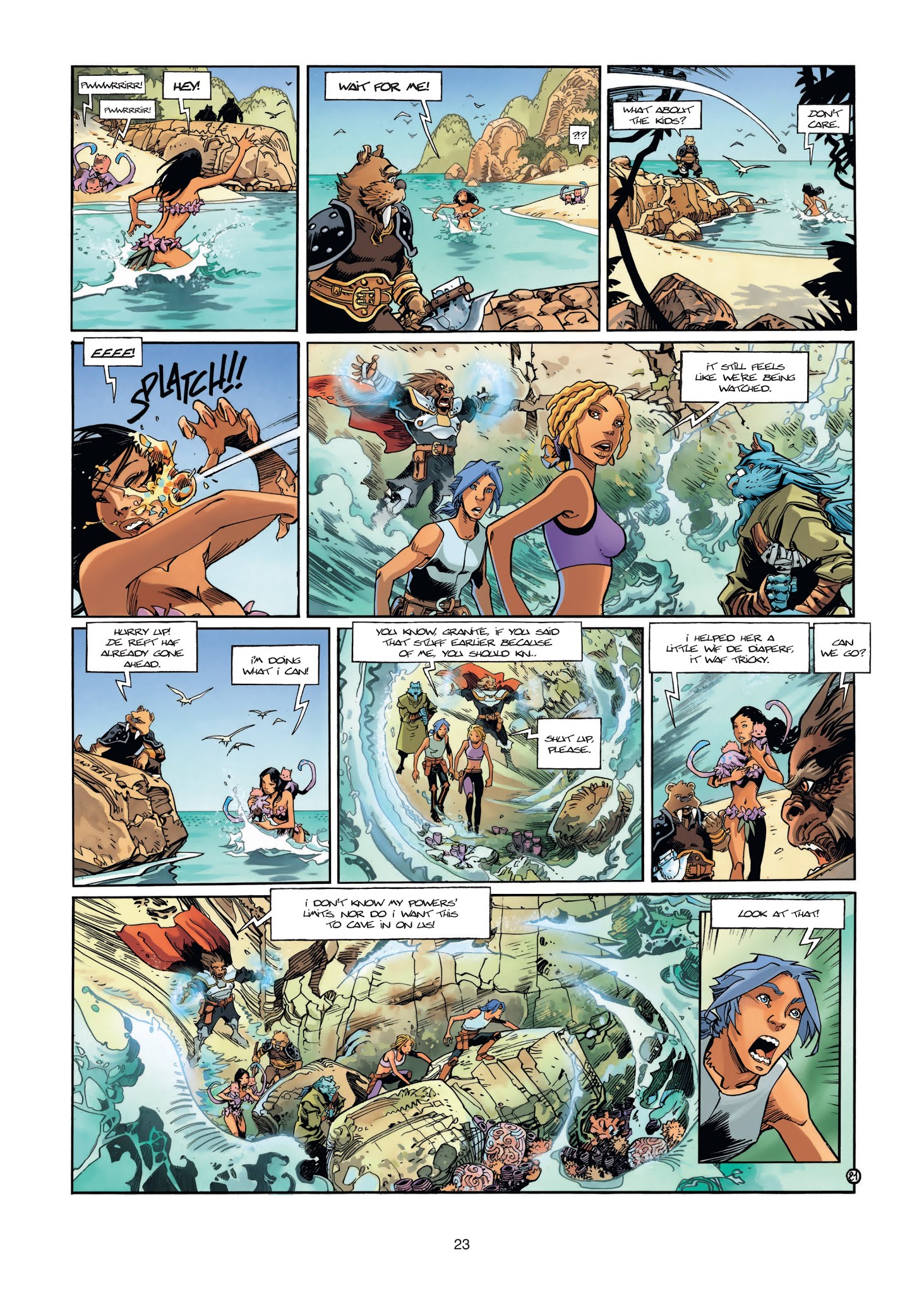 Read online Ythaq comic -  Issue #6 - 23