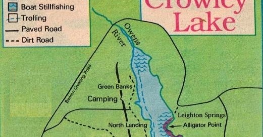 Crowley Lake Fishing Map 2020 Crowley Lake Fishing Map And Fishing Report And Mono Hunting Cubs!:  2020 Lake Crowley Fishing Map Fishing And Mono Hunting, Public, Clubs And  Ranches