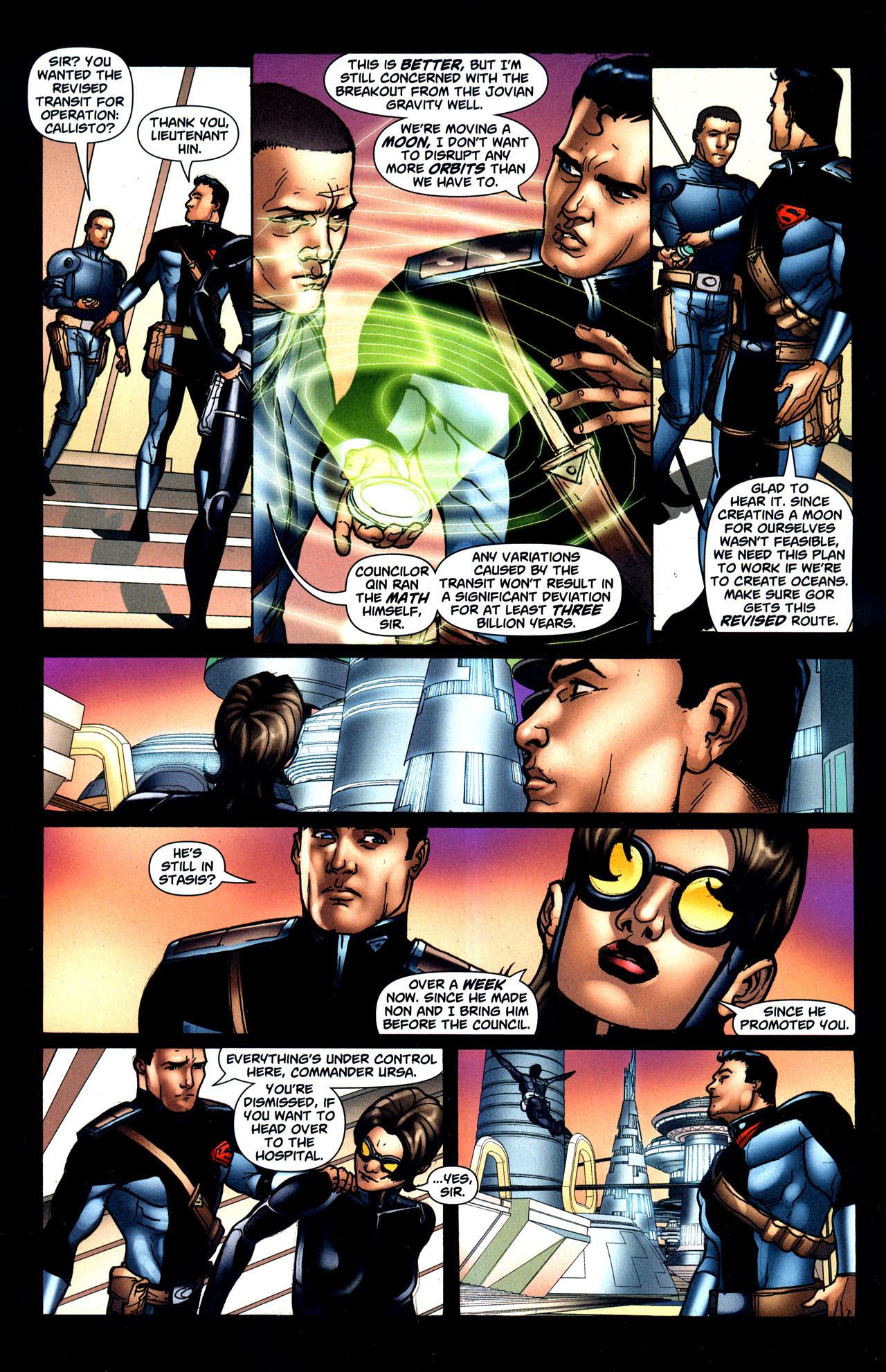 Read online Superman: World of New Krypton comic -  Issue #7 - 12