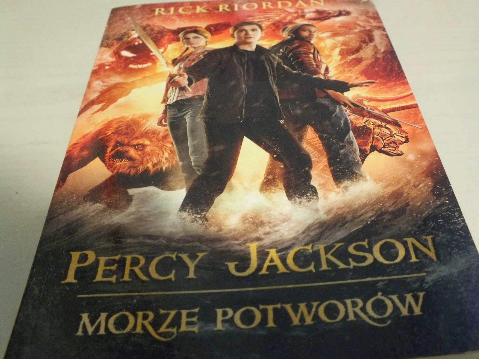 Parę słów o książkach - blog z recenzjami książek: 131. Morze potworów