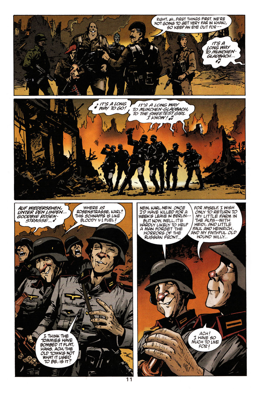 Read online Adventures in the Rifle Brigade comic -  Issue #1 - 12