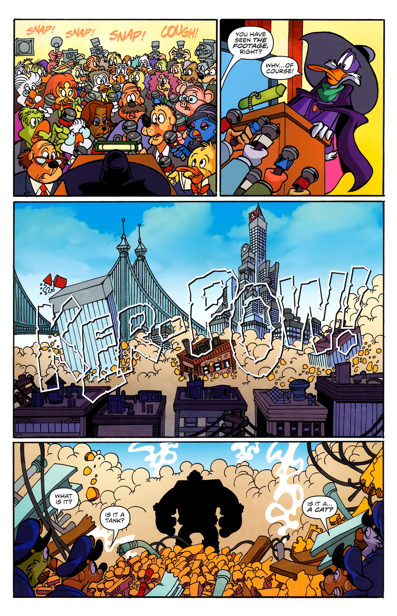 Read online Darkwing Duck comic -  Issue #14 - 6