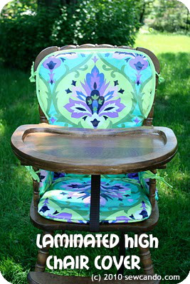 High Chair Chair Cushion Pattern Sewing Pattern Diy High Chair