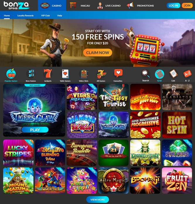 Bonza Spins Bonza Spins