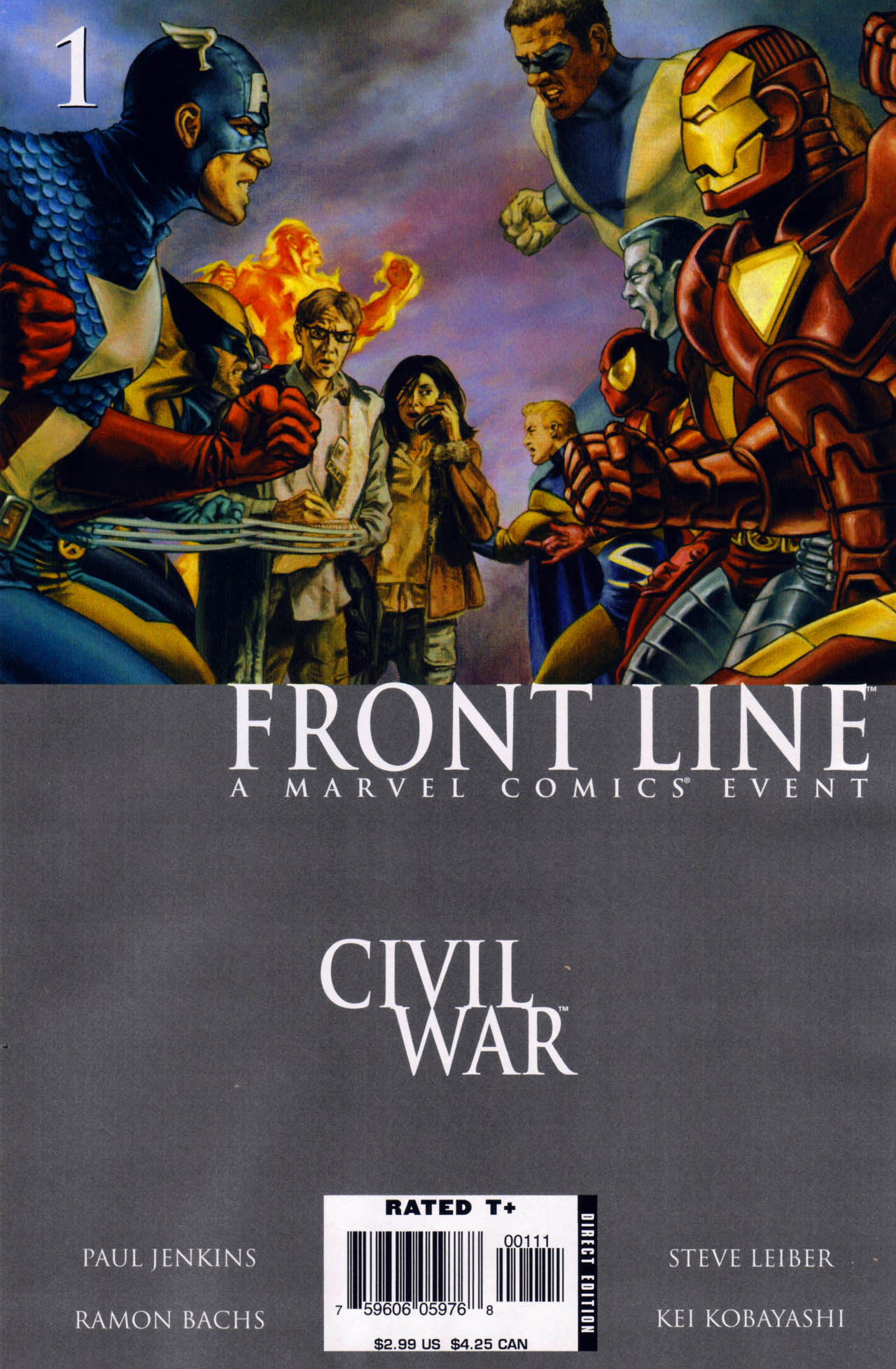 Civil War: Front Line Issue #1 #1 - English 1