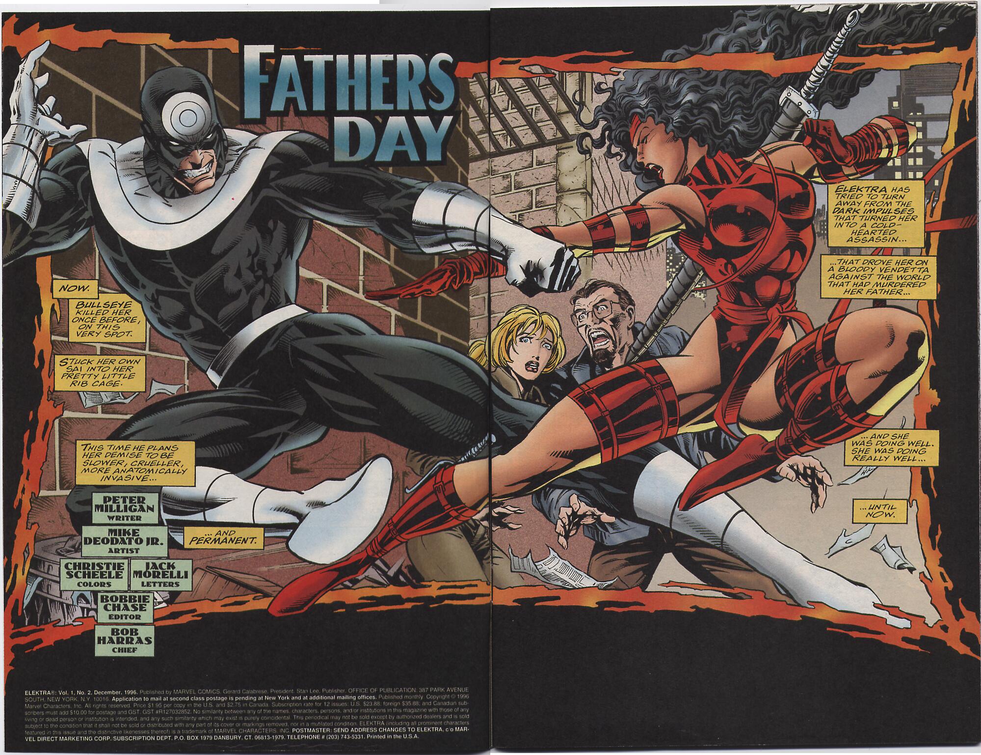 Elektra (1996) Issue #2 - Father's Day #3 - English 3