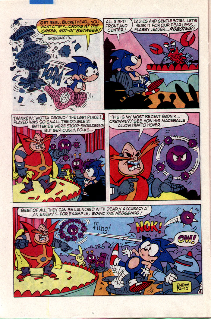 Read online Sonic The Hedgehog comic -  Issue #1 - 20