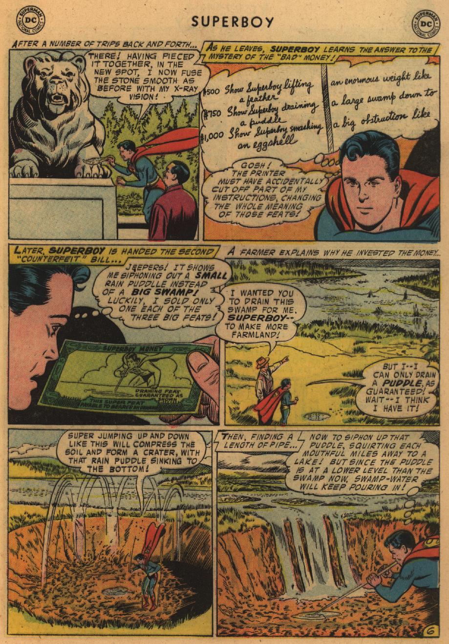 Read online Superboy (1949) comic -  Issue #51 - 22