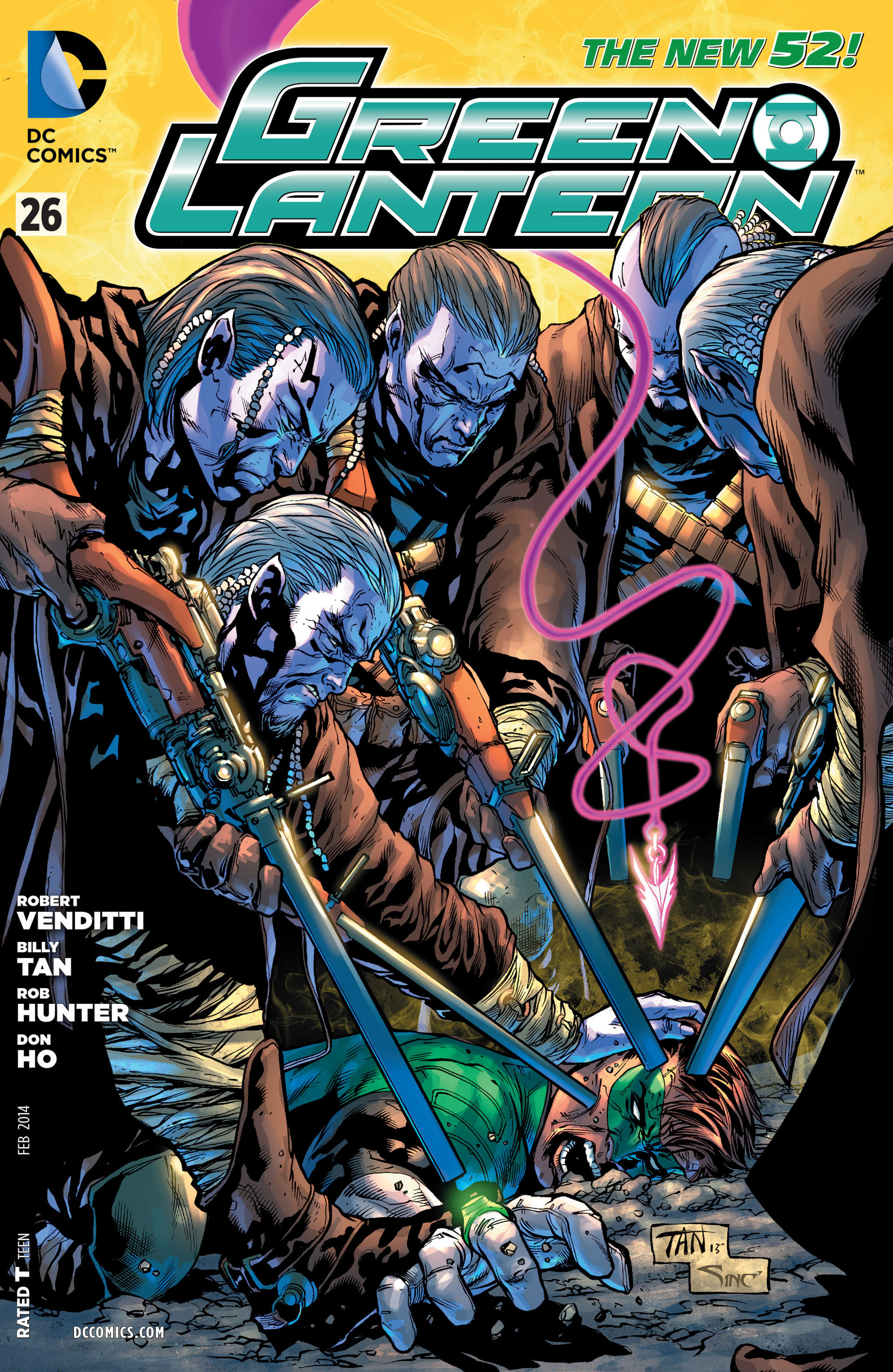 Read online Green Lantern (2011) comic -  Issue #26 - 1