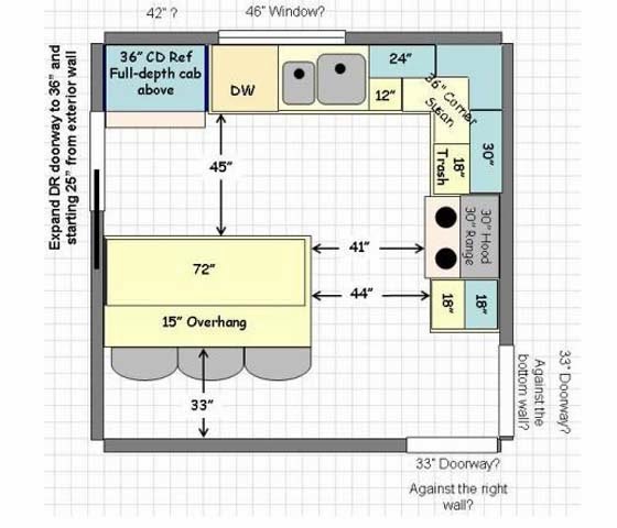 What to do with 12x12 Kitchen Floor Plans picture