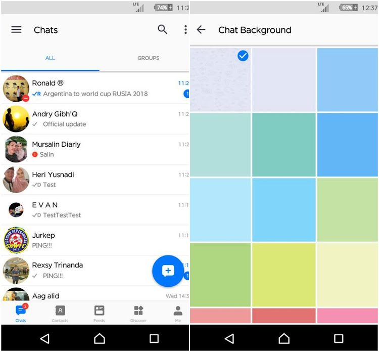 Messages mod. BBM for Android 3.3.9.130 APK Final.