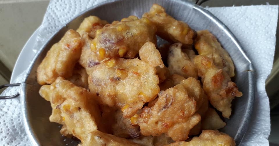 Resipi Cucur Jagung Mudah Inani Hazwani