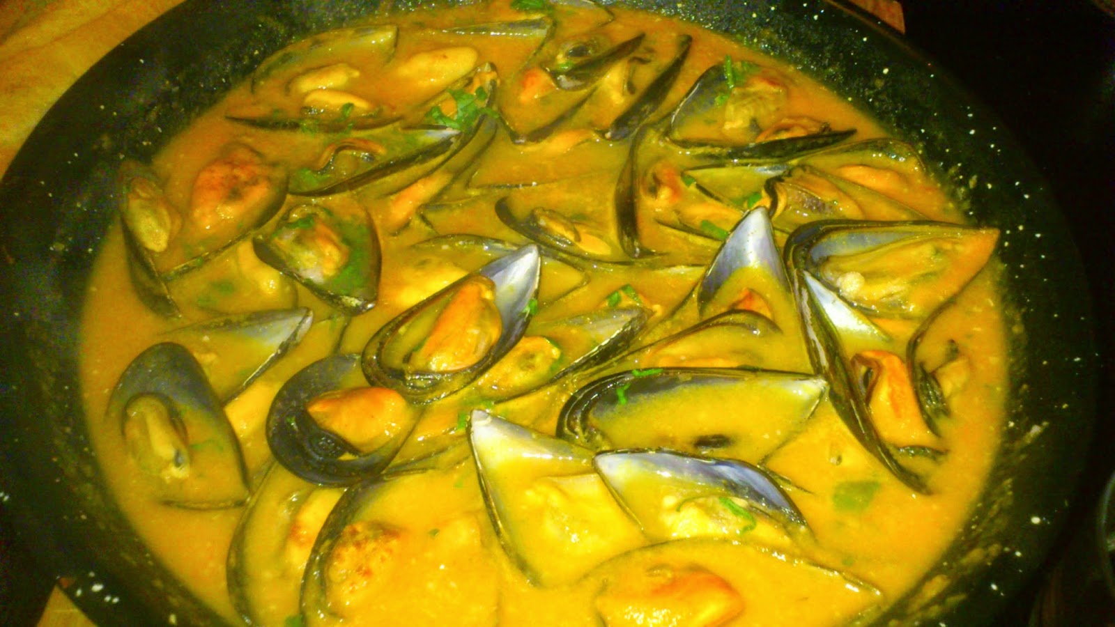  mejillones con tomate