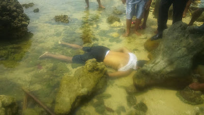 Kapolsek Mlonggo Cek TKP Penemuan Mayat di Pantai Empu Rancak 1 kasus%2Bempu%2Brancak