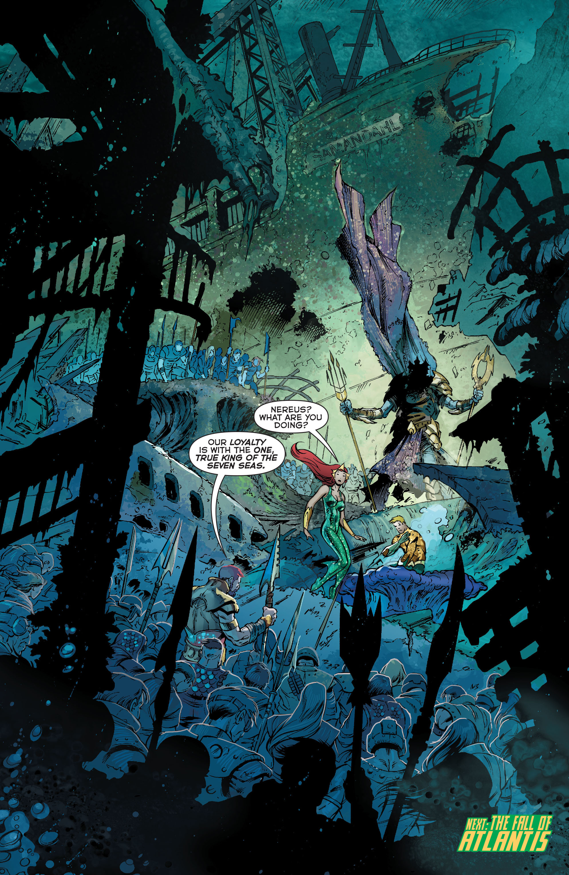Read online Aquaman (2011) comic -  Issue #22 - 19