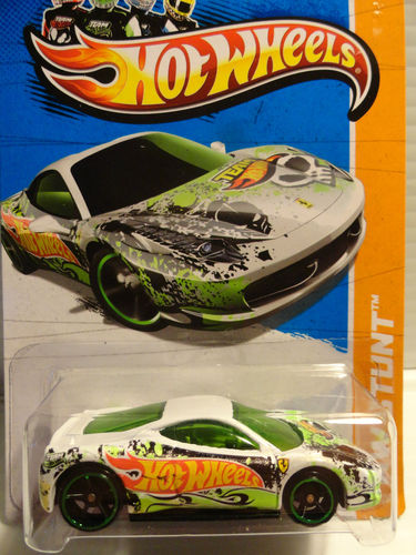 Hot Wheels Ferrari 458 Challenge Diecast Team HW Stunt Drift Race Series 81 250