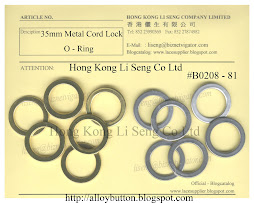 Metal Cord Lock O-Ring Supplier - Hong Kong Li Seng Co Ltd