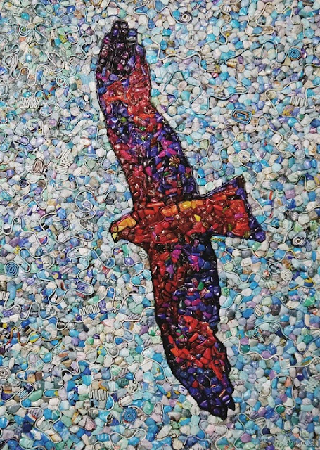 mosaic from old magazine by Vasiliy Kolesnik