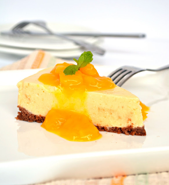 Cheesecake De Mango
