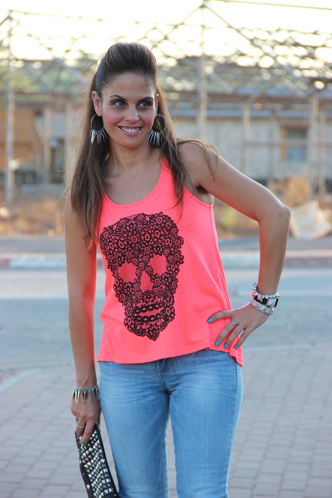 בלוג אופנה Vered'Style הגולגולת האופנתית שלי 