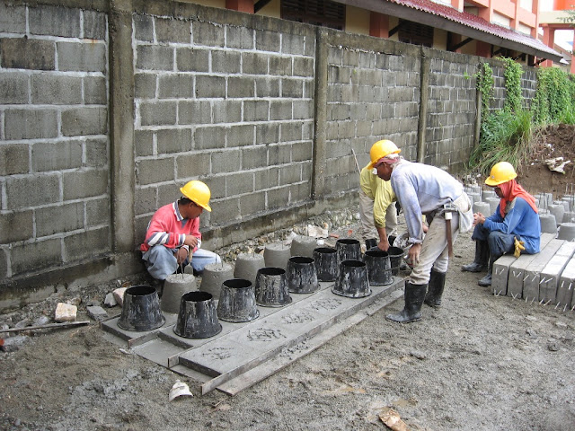 pengecoran umpak beton precast