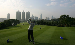 A golf course in Shenzhen. Photo : Bobby Yip/Reuters