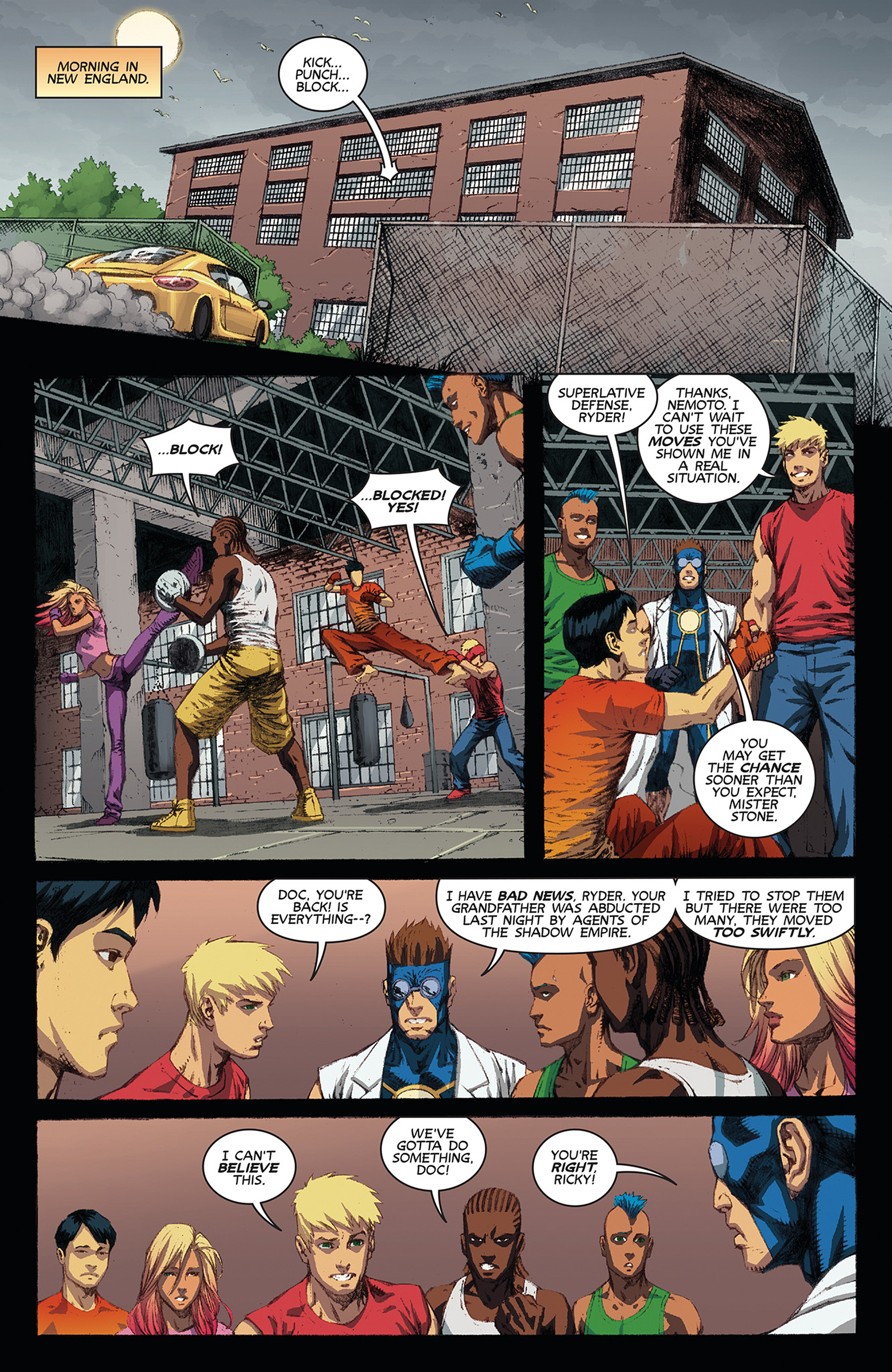 Read online Cage Hero comic -  Issue #3 - 14
