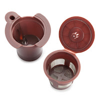 K2V-Cup 2-in-1 Adapter, allows you to use any K-cup or coffee grounds