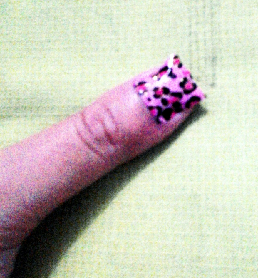 Simply Beauty Journal sticker nail polish