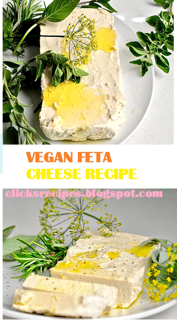 VEGAN FETA CHEESE RECIPE Click Recipes