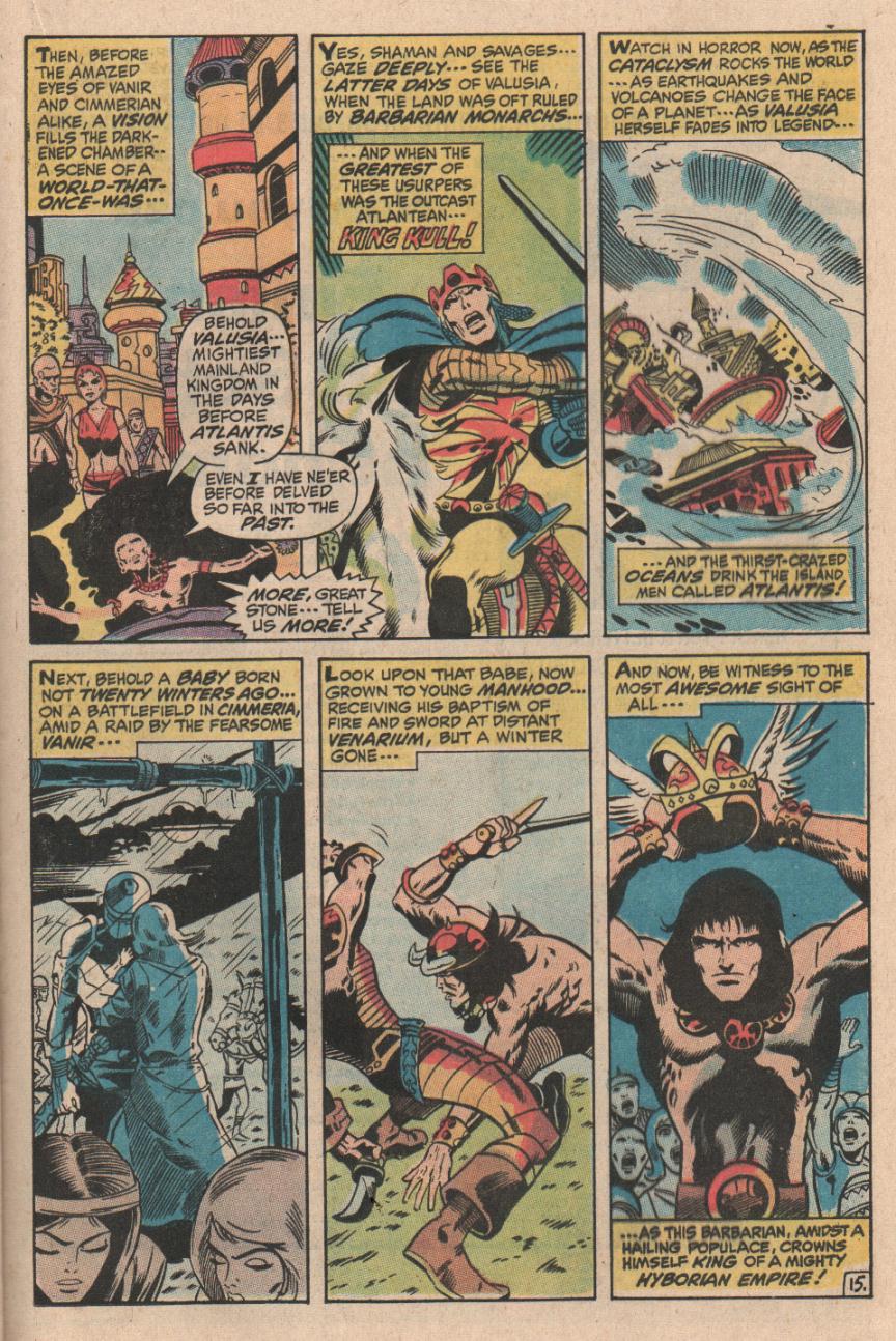 Read online Conan the Barbarian (1970) comic -  Issue #1 - 16