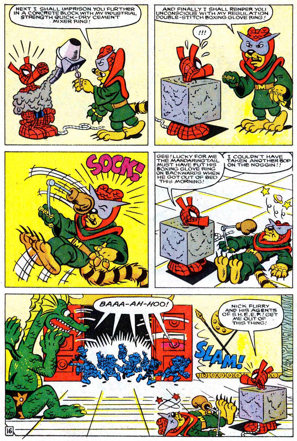 Read online Peter Porker, The Spectacular Spider-Ham comic -  Issue #16 - 17