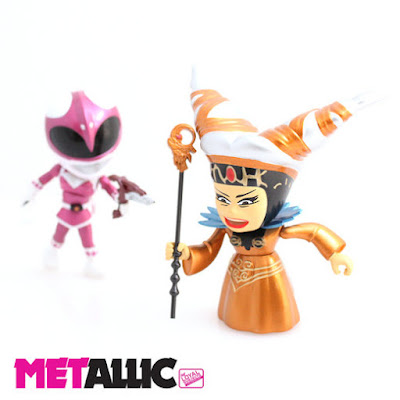 San Diego Comic-Con 2015 Exclusive Mighty Morphin Power Rangers “Metallic” Rita Repulsa vs Pink Ranger 2 Pack by The Loyal Subjects