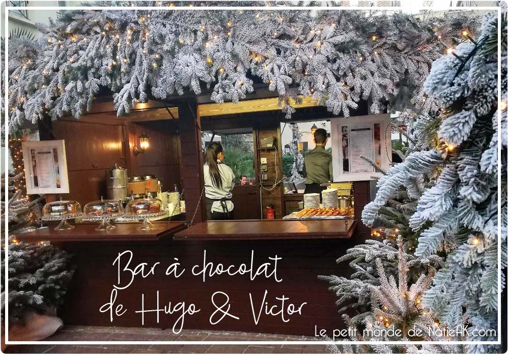 Bar à chocolat de Hugo & Victor aux Jardins du Marais